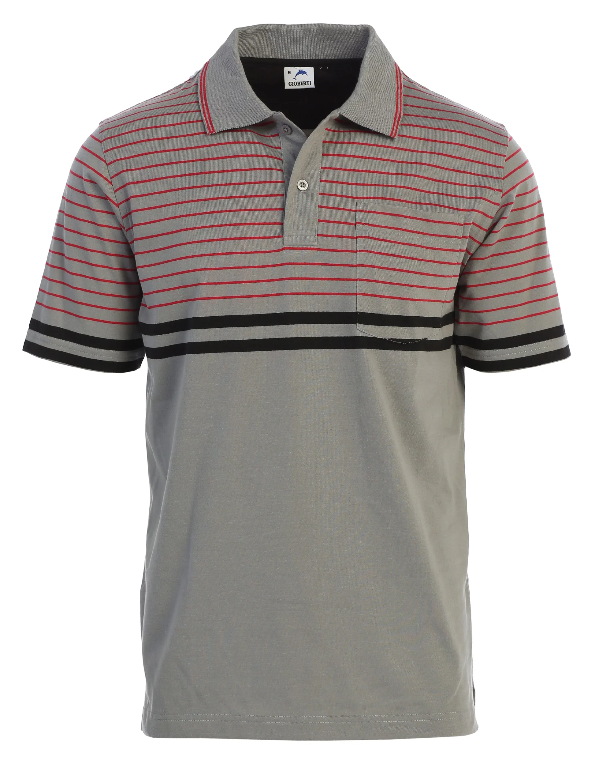 Mens Double Striped Polo Shirt Supplier In Cyprus