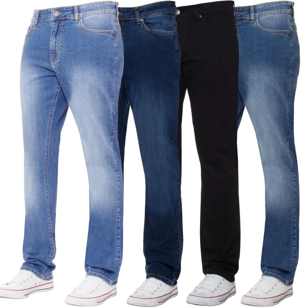 Mens Straight Leg Stretch Jeans Pant From Bangladesh Garments Factory