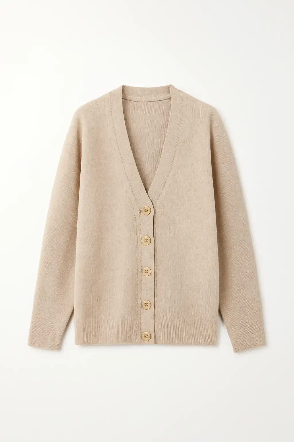 Custom Knitted Women Cardigan Lady Button V-neck Sweater Wholesale