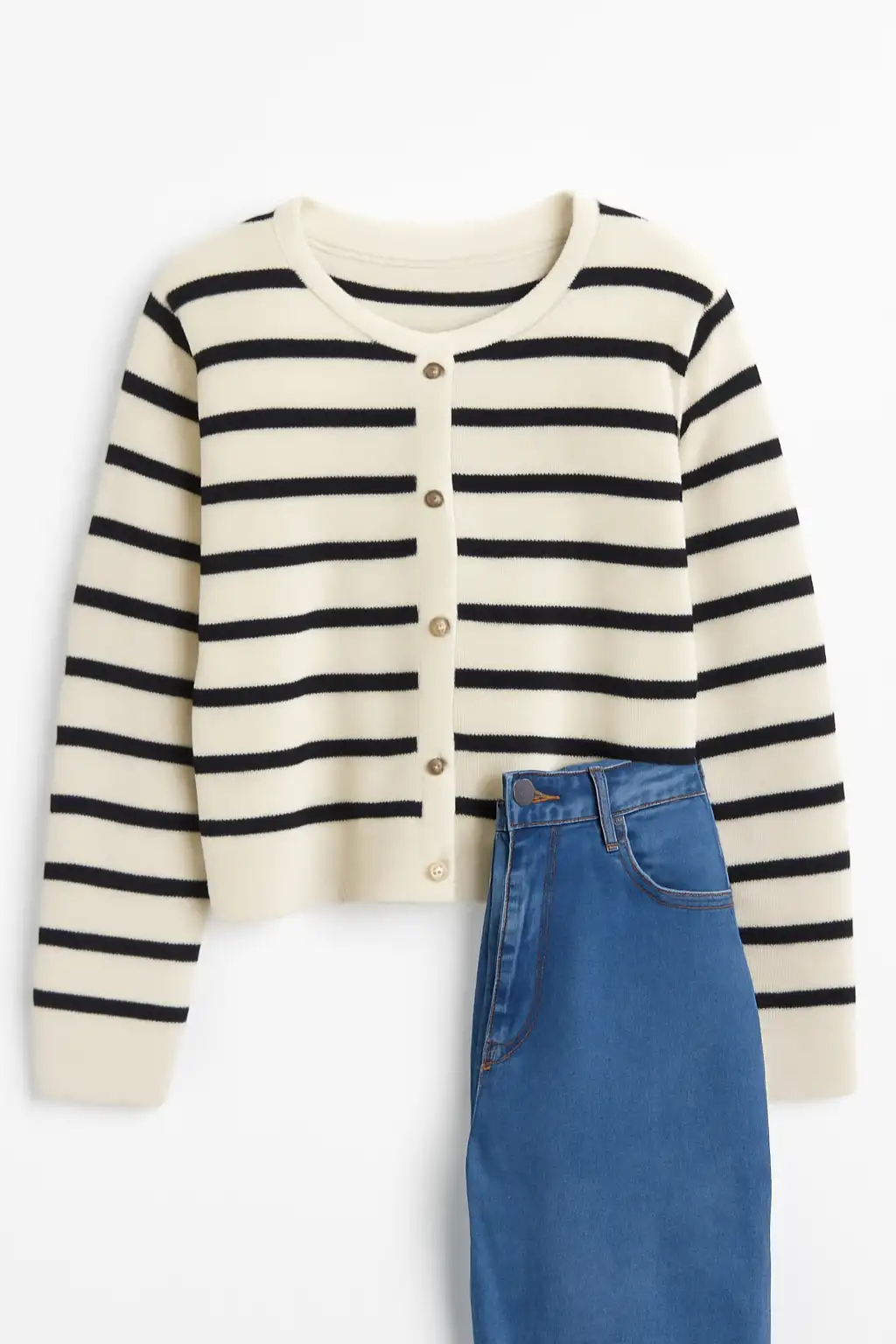 Women Single Breasted Knit Long Sleeve Crew Neck Custom Cardigan Sweater Coat